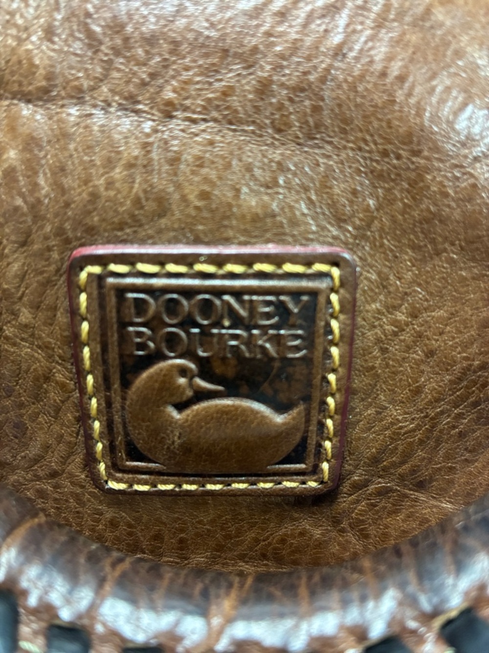 Dooney & Bourke Florentine Vachetta Large Satchel - Leather - Like New - Picture 2 of 8